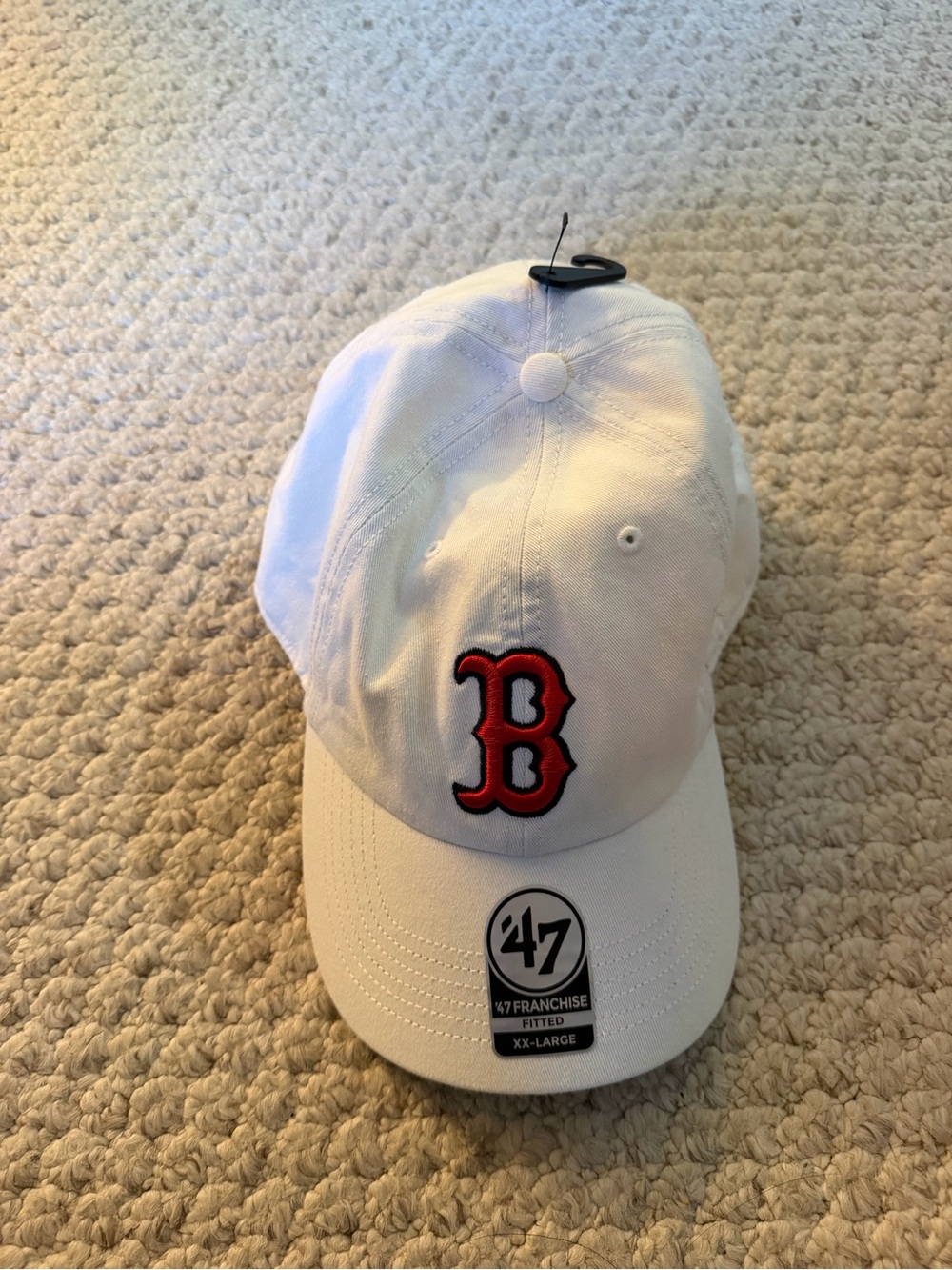 NWT White Boston Red Sox Baseball Cap